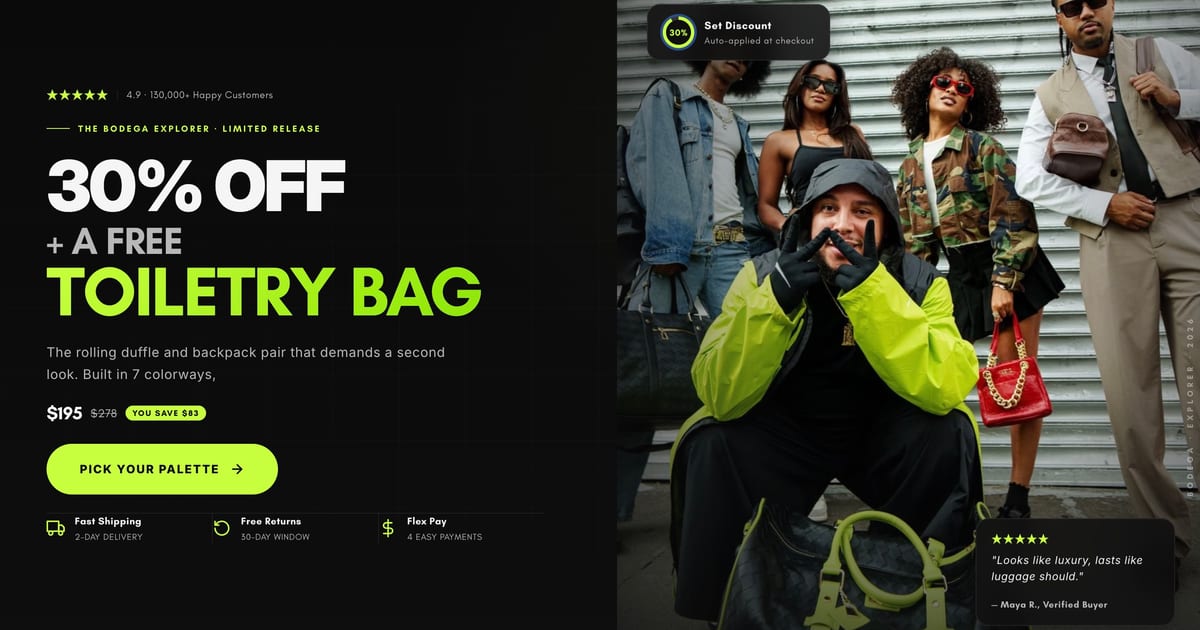 Bodega Offer Sale